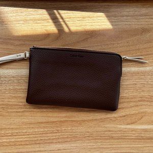 Calvin Klein Leather Wristlet Wallet